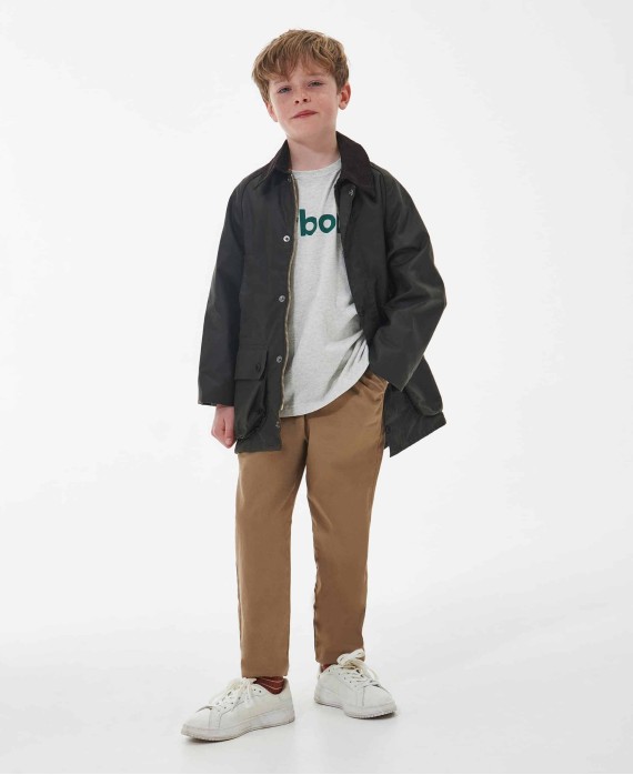 Veste huilée enfant Beaufort Barbour