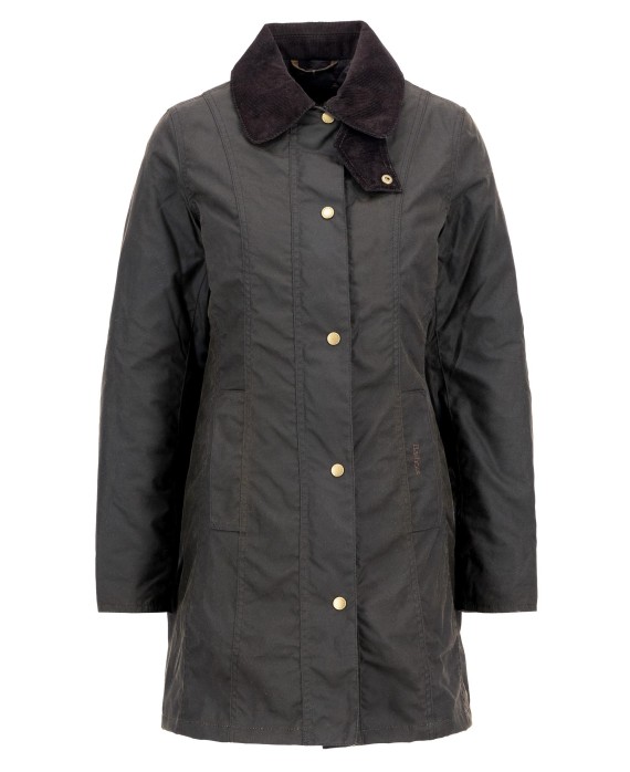 Manteau huilé femme Belsay Barbour