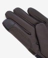 Gants pour femme en laine et cuir Aubrey Barbour