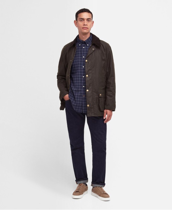 Veste huilée homme Ashby Barbour