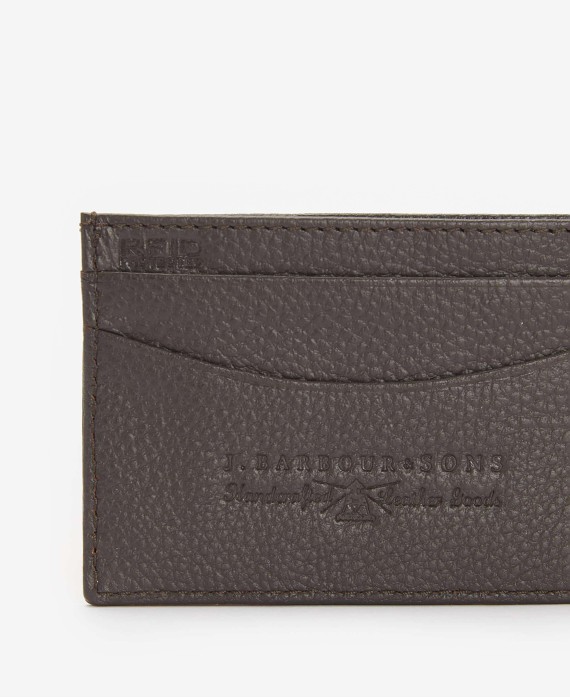 Porte-cartes en cuir Amble Barbour