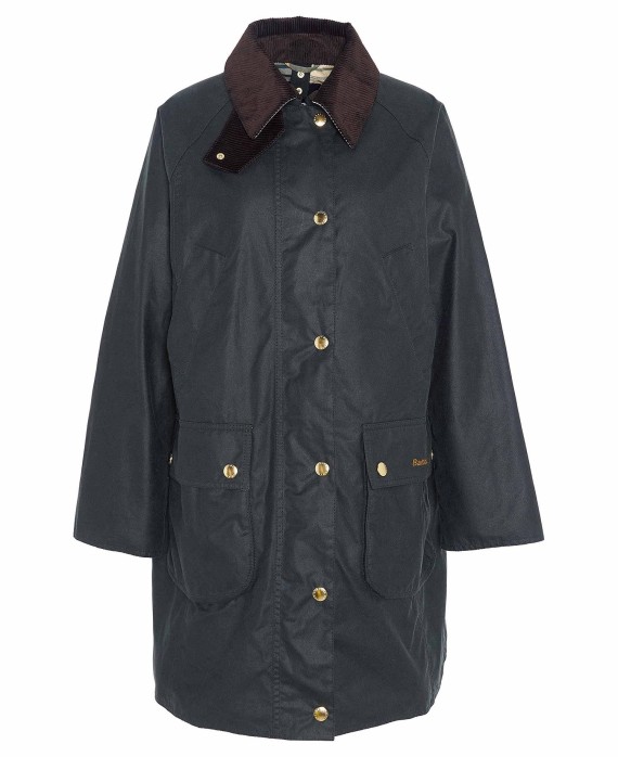 Veste huilée Barbour femme Long Beadnell