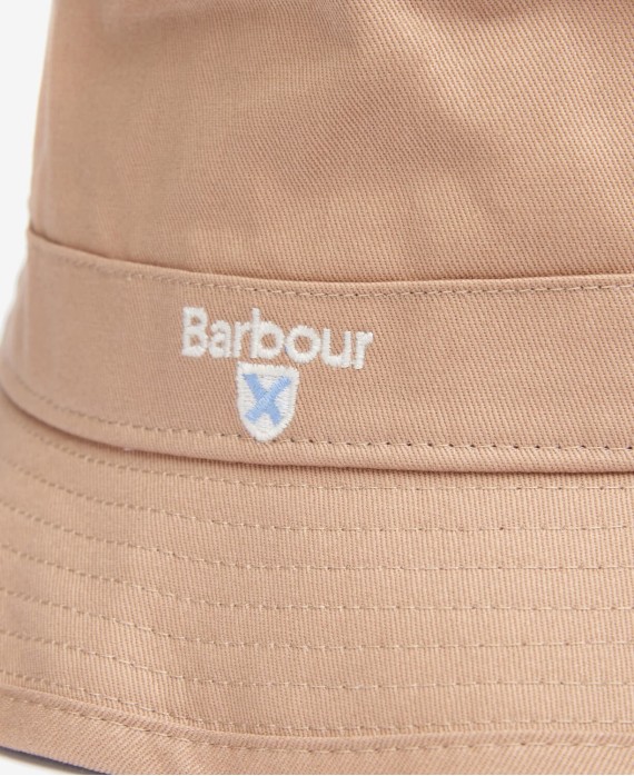 Bob coton cascade bucket hat barbour beige stone