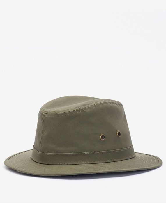Chapeau dawson safati hat barbour olive vert