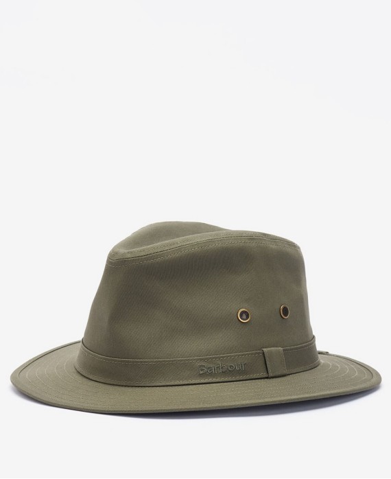 Chapeau dawson safati hat barbour olive vert