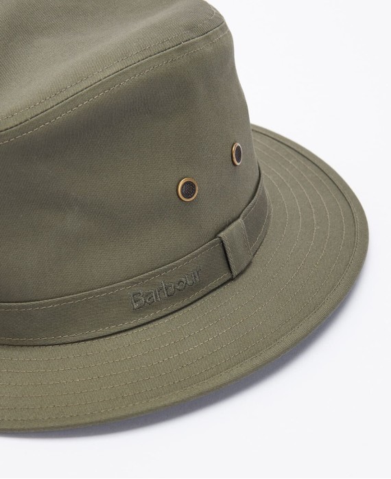 Chapeau dawson safati hat barbour olive vert