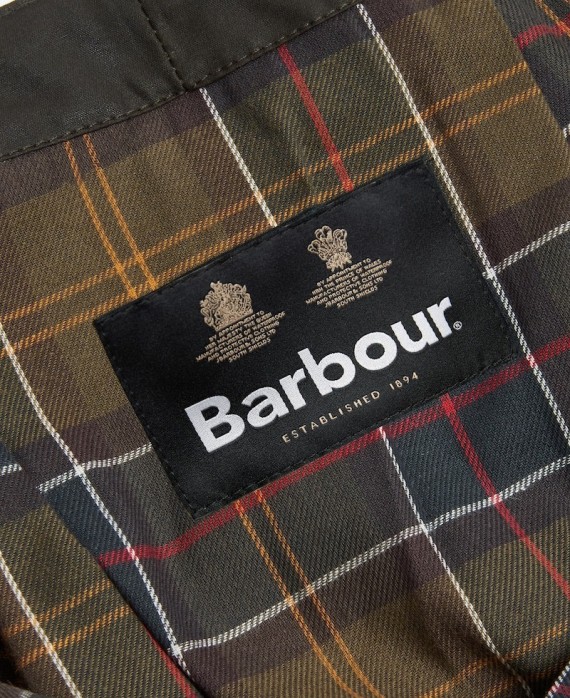 Capuche huilée Olive Barbour