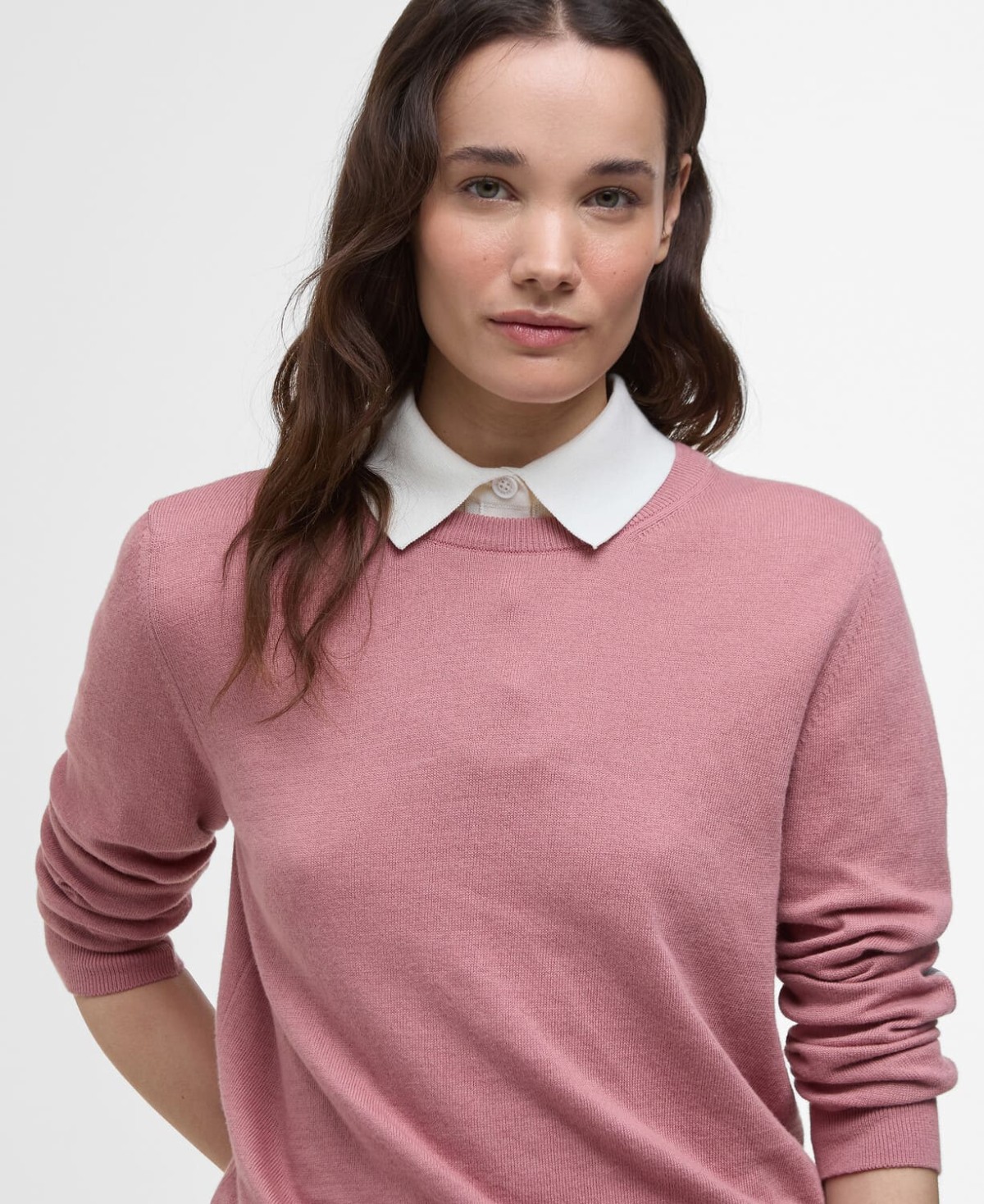 Pull femme lavender barbour rose tartan