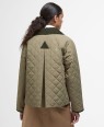 Veste matelassée femme anise barbour vert kaki dusky green