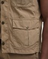 Gilet coton corbridge casual barbour beige