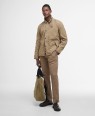 Veste en coton homme ogston casual barbour beige