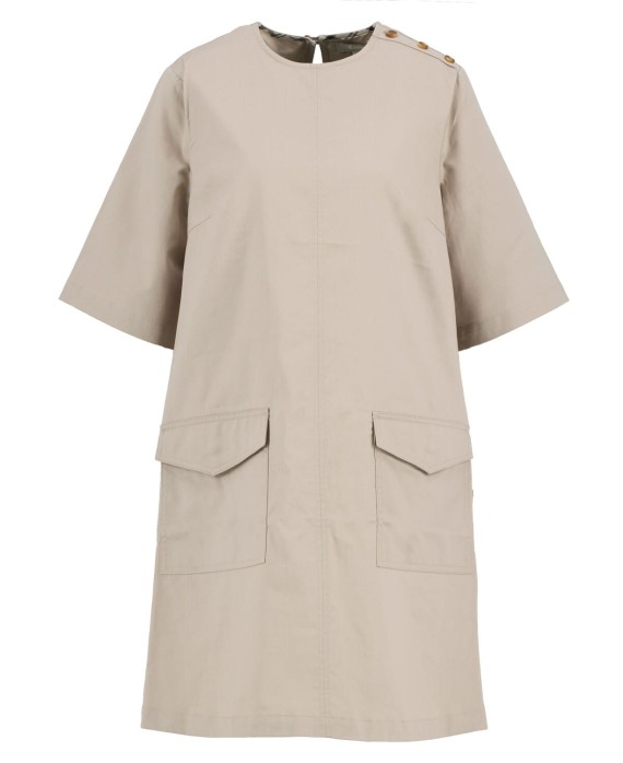 Robe  femme luna mini barbour beige creme