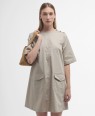 Robe  femme luna mini barbour beige creme