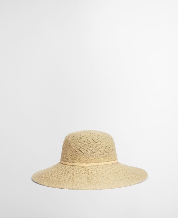 Chapeau paille robin barbour beige