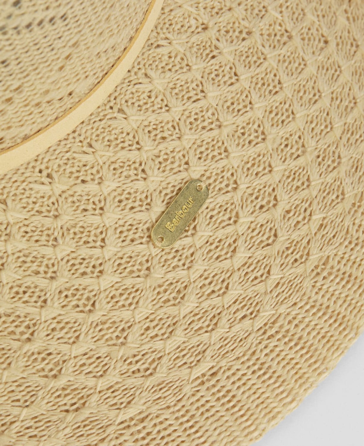 Chapeau paille robin barbour beige