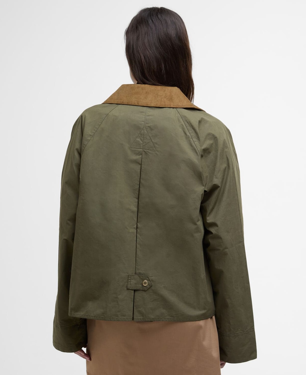 Veste imperméable catlin showerproof barbour vert kaki dusky green