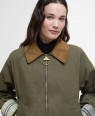 Veste imperméable catlin showerproof barbour vert kaki dusky green