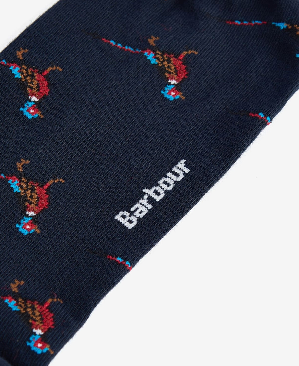 Chaussettes faisans mavin barbour navy bleu marine