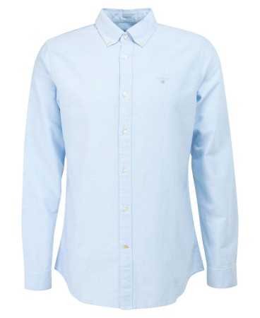 Chemise homme oxtown barbour bleu clair sky