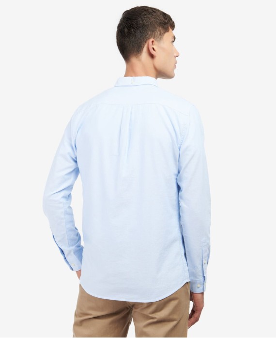 Chemise homme oxtown barbour bleu clair sky