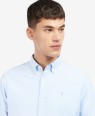 Chemise homme oxtown barbour bleu clair sky