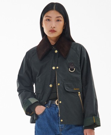 Veste huilée Catton Barbour - SAGE/ANCIENT (2e image)
