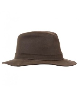 Chapeau huilé barbour vintage wax bushman