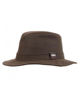 Chapeau huilé barbour vintage wax bushman