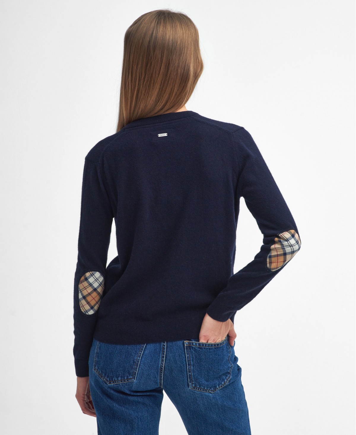 Cardigan femme bleu marine barbour pendle