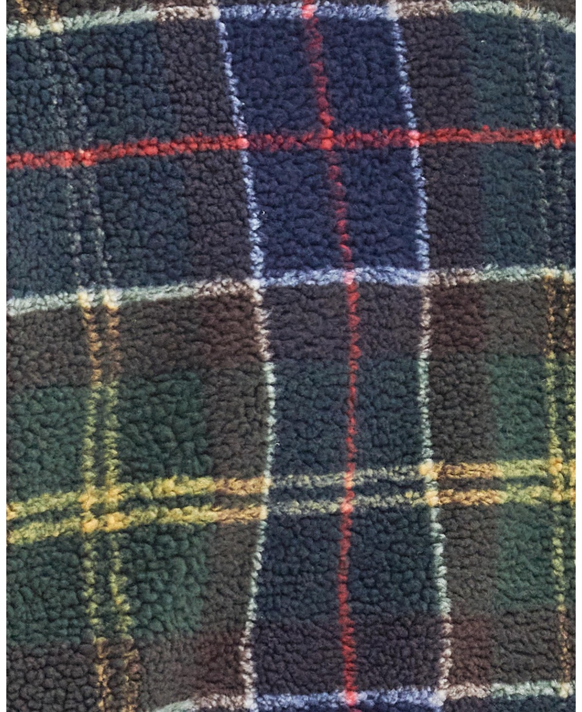 Veste polaire en tartan Barbour