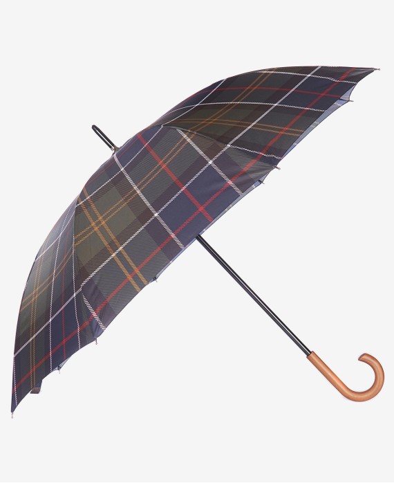 Parapluie en tartan Barbour