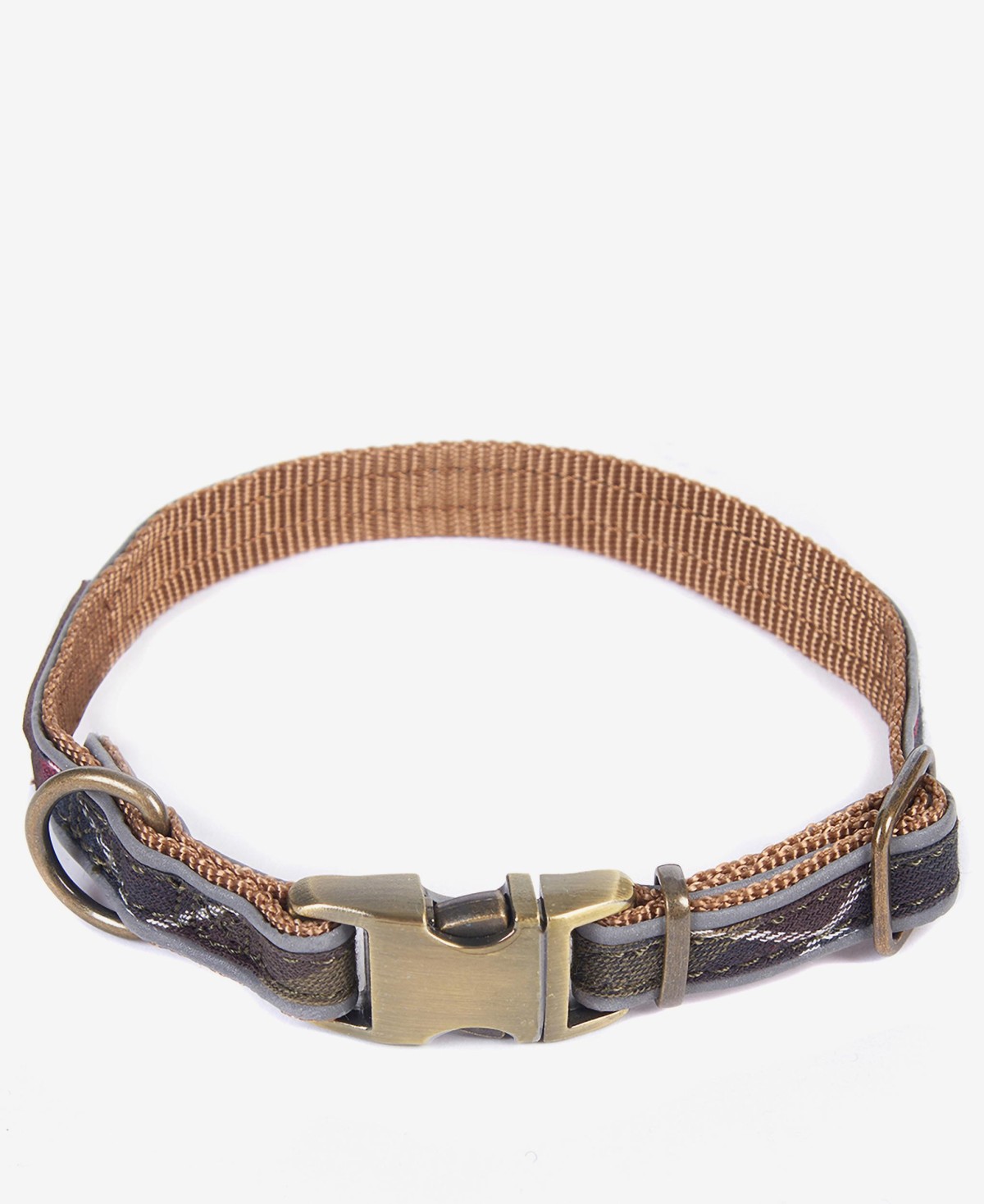 Collier pour chien réfléchissant tartan Barbour