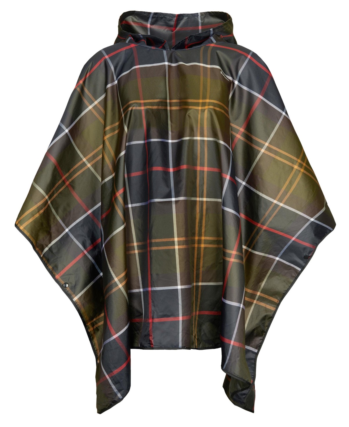 Poncho en tartan imperméable Barbour