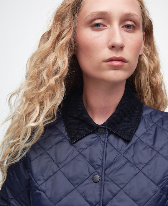 Veste femme Barbour Deveron bleu marine