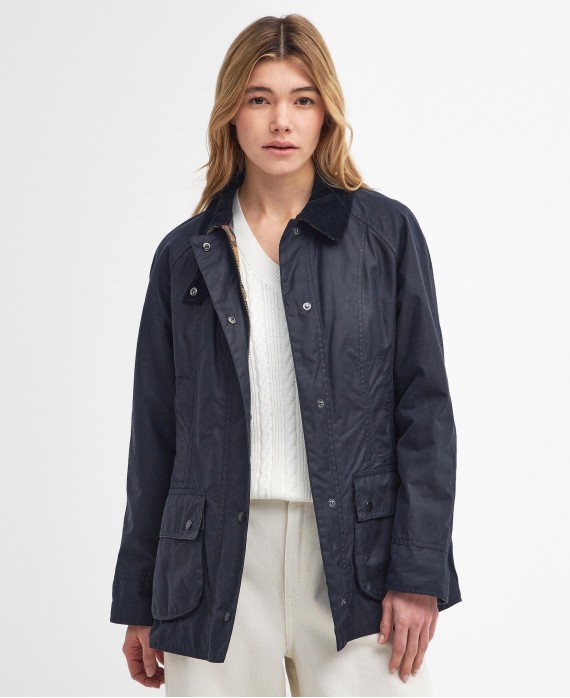 Veste Barbour Beadnell femme bleu marine