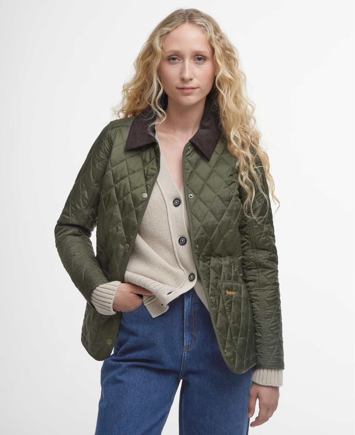 Veste Barbour Annandale Femme olive