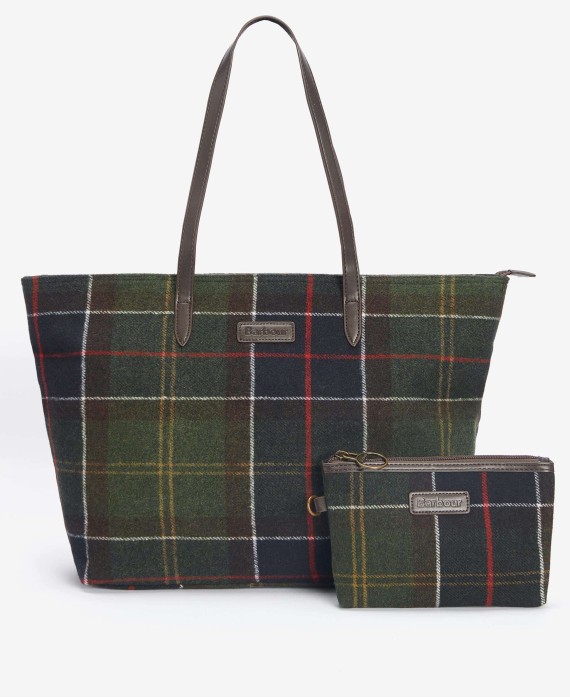 Sac cabas en tartan Witford Barbour