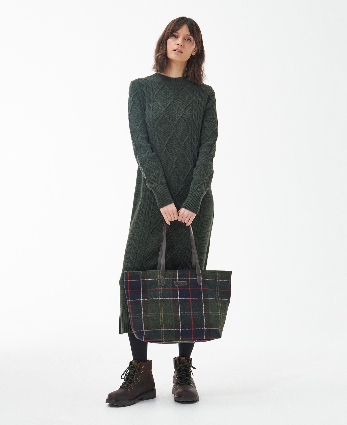 Sac cabas en tartan Witford Barbour