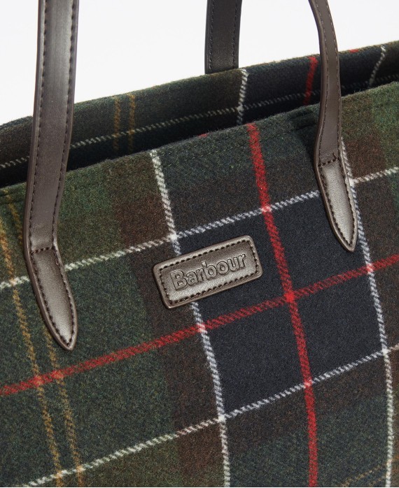 Sac cabas en tartan Witford Barbour