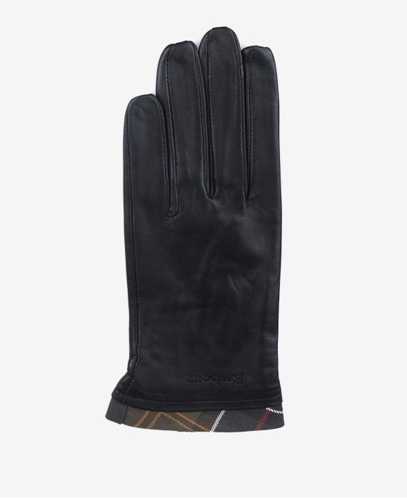 Gants en cuir femme Tartan Trimmed Barbour