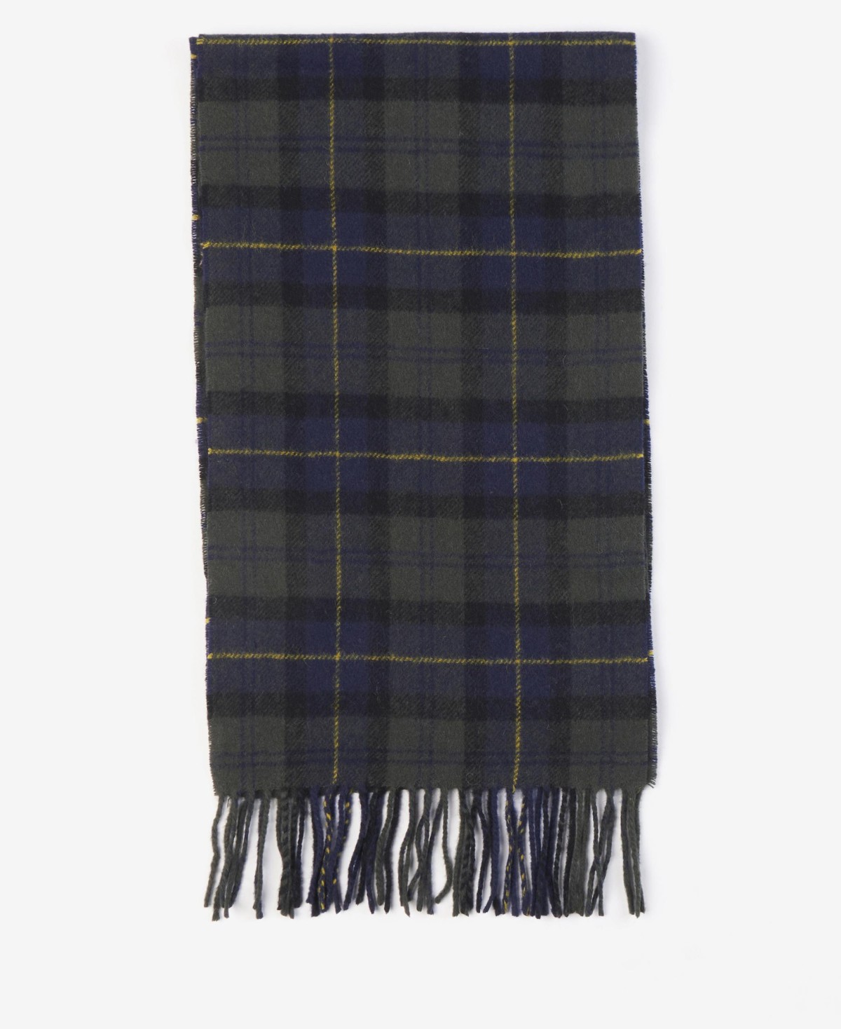 Echarpe en laine d'agneau tartan Barbour