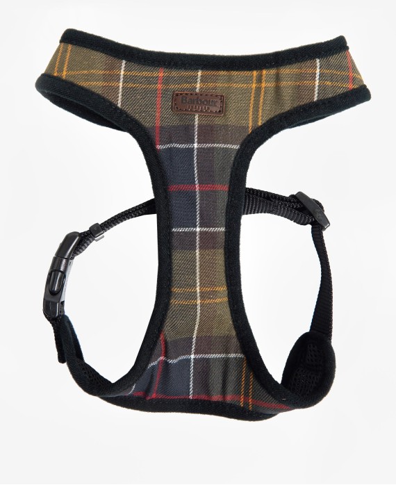 Harnais chien tartan Barbour