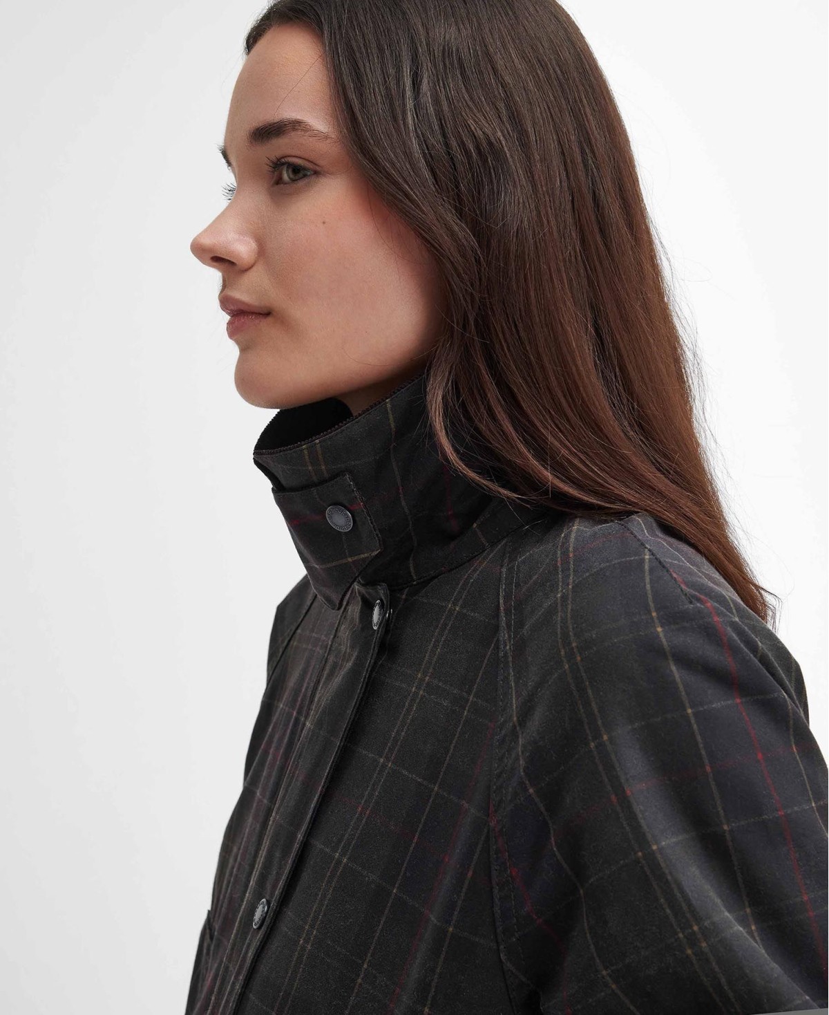 Veste huilée femme Tartan Ashby Barbour