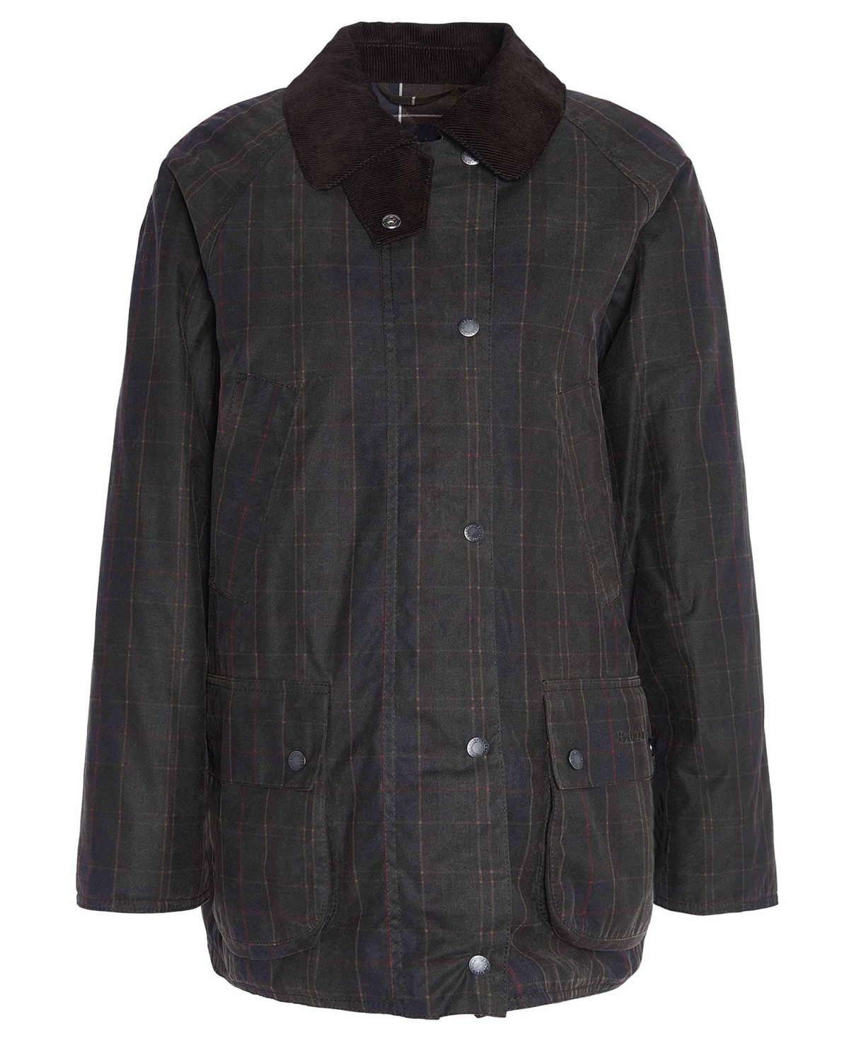 Veste huilée femme Tartan Ashby Barbour