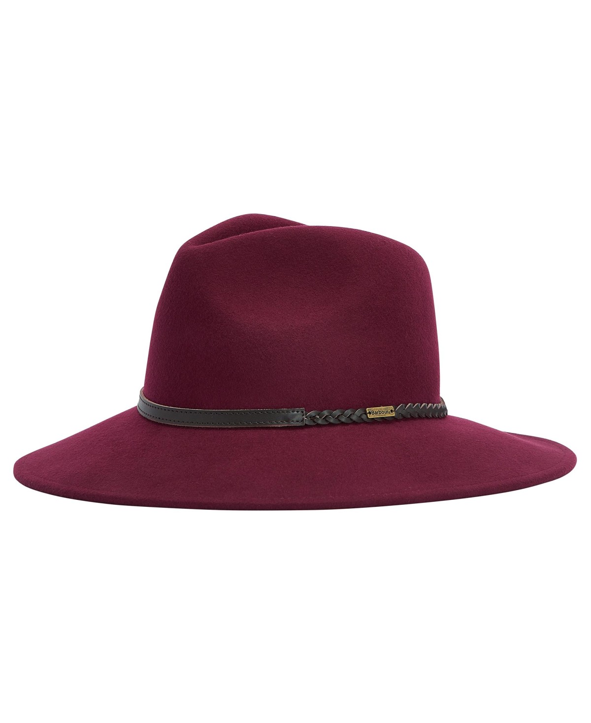 Chapeau en laine feutrée femme Tack Fedora Barbour