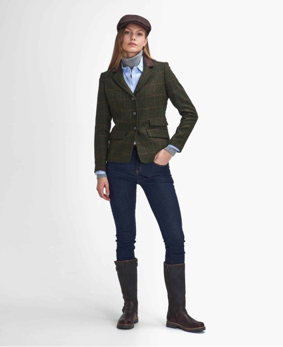 Veste en tweed femme Robinson Barbour