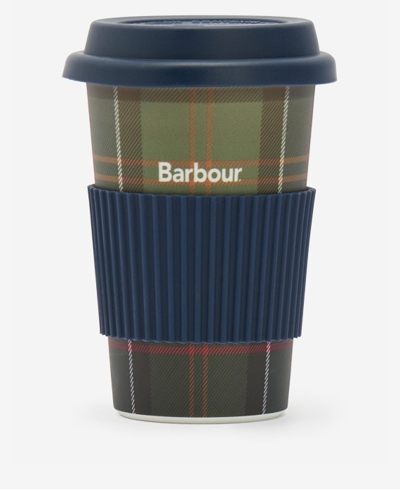 Mug de voyage en tartan Barbour