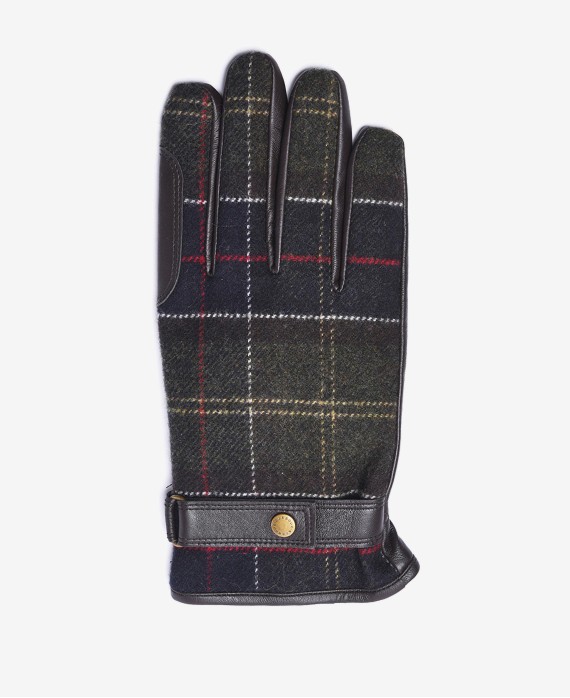 Gants en laine et cuir homme Newbrough Barbour