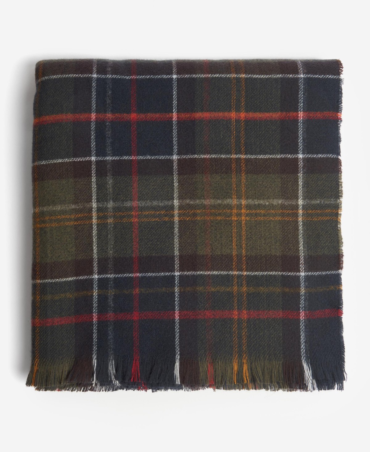 Poncho étole en tartan Montieth Barbour