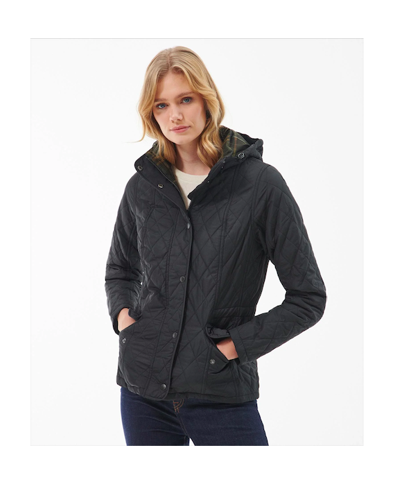 Veste matelassée femme à capuche Millfire Barbour